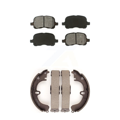 [Avant + Arrière] Kit de plaquette (semi-métallique) de frein pour Toyota Corolla KSN-100179