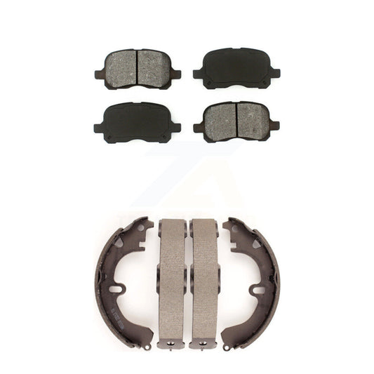 [Avant + Arrière] Kit de plaquette (semi-métallique) de frein pour Toyota Corolla KSN-100179