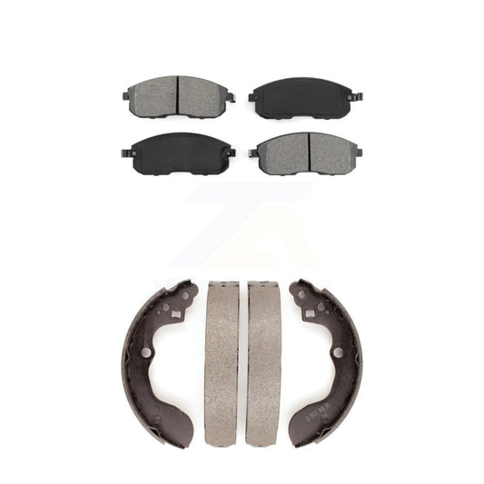 [Avant + Arrière] Kit de plaquette (semi-métallique) de frein pour Suzuki SX4 Crossover KSN-100198
