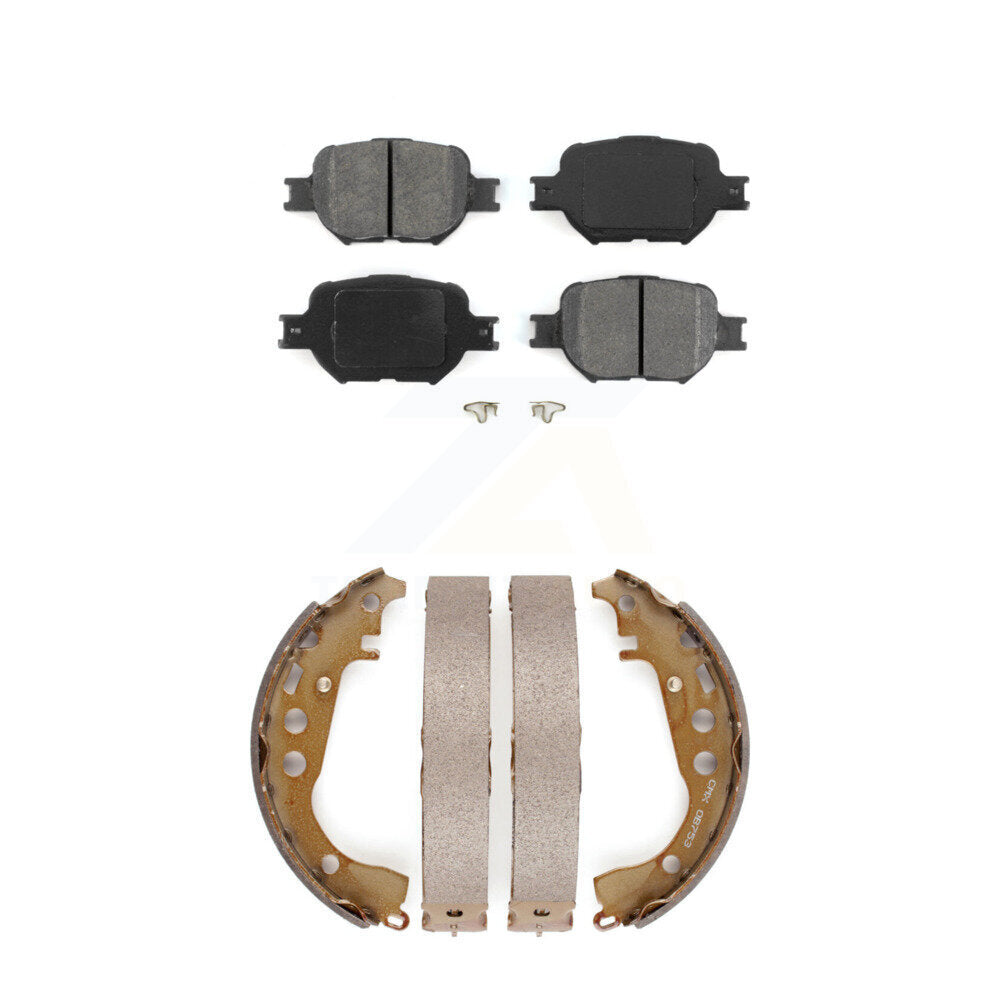 [Avant + Arrière] Kit de plaquette (semi-métallique) de frein pour Toyota Celica KSN-100200