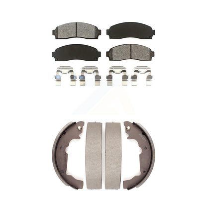 [Avant + Arrière] Kit de plaquette (semi-métallique) de frein pour Saturn Vue Chevrolet Equinox Pontiac Torrent KSN-100212