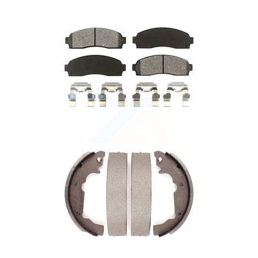 [Avant + Arrière] Kit de plaquette (semi-métallique) de frein pour Saturn Vue Chevrolet Equinox Pontiac Torrent KSN-100212