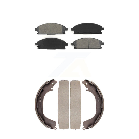 [Avant + Arrière] Kit de plaquette (semi-métallique) de frein pour Nissan Pathfinder Infiniti QX4 INFINITI KSN-100220
