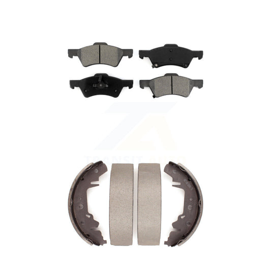 [Avant + Arrière] Kit de plaquette (semi-métallique) de frein pour Dodge Chrysler Town & Country Grand Caravan Voyager KSN-100224