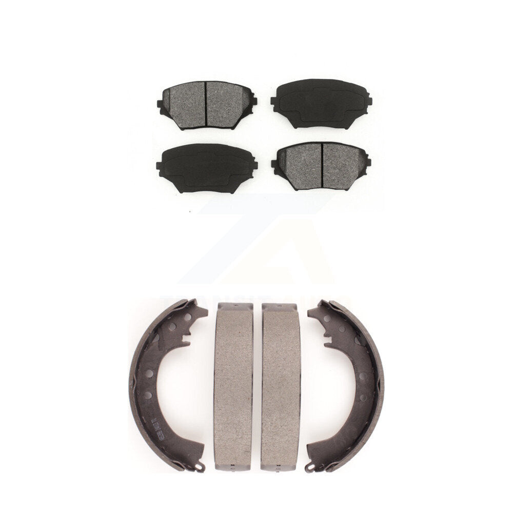 [Avant + Arrière] Kit de plaquette (semi-métallique) de frein pour 2001-2002 Toyota RAV4 KSN-100226