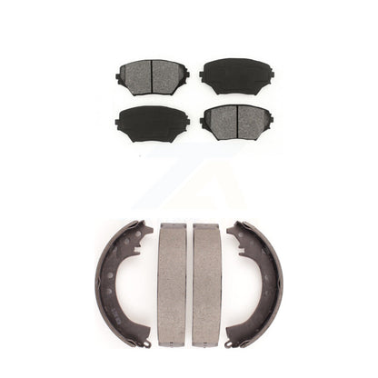 [Avant + Arrière] Kit de plaquette (semi-métallique) de frein pour 2001-2002 Toyota RAV4 KSN-100226