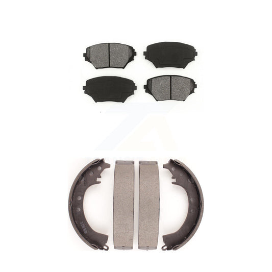 [Avant + Arrière] Kit de plaquette (semi-métallique) de frein pour 2001-2002 Toyota RAV4 KSN-100226