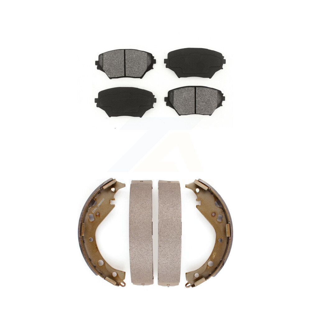 [Avant + Arrière] Kit de plaquette (semi-métallique) de frein pour 2003-2005 Toyota RAV4 KSN-100227