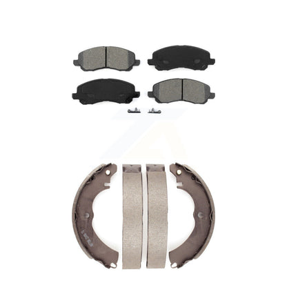 [Avant + Arrière] Kit de plaquette (semi-métallique) de frein pour Mitsubishi Lancer KSN-100232
