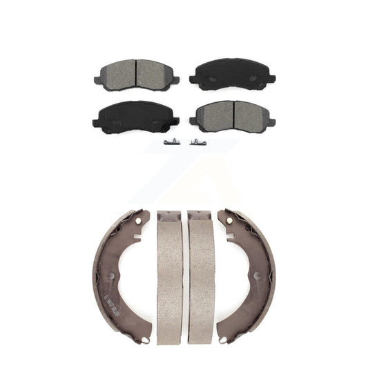 [Avant + Arrière] Kit de plaquette (semi-métallique) de frein pour Mitsubishi Lancer KSN-100232
