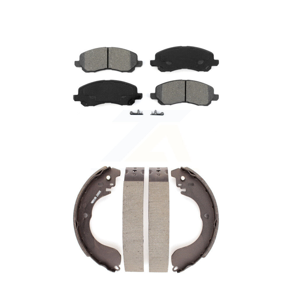 [Avant + Arrière] Kit de plaquette (semi-métallique) de frein pour Jeep Patriot Compass Dodge Caliber Chrysler Sebring Avenger KSN-100233