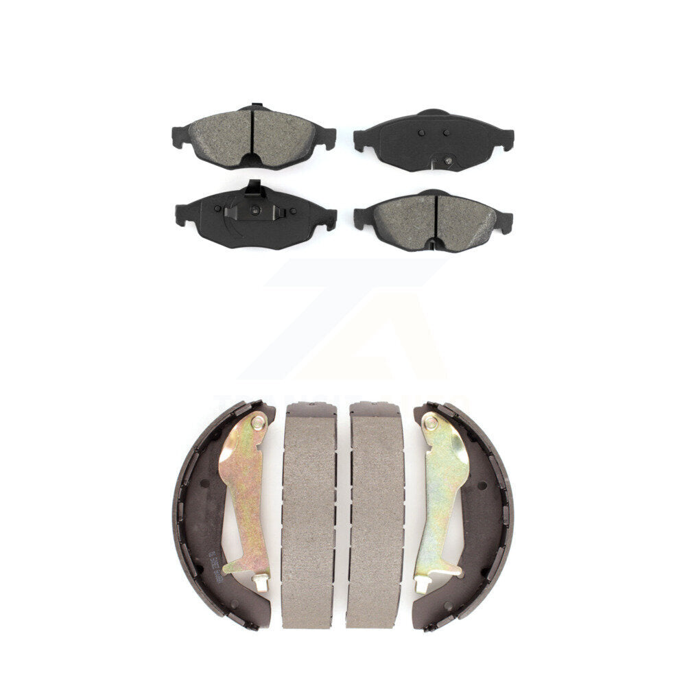[Avant + Arrière] Kit de plaquette (semi-métallique) de frein pour Chrysler Sebring Dodge Stratus KSN-100235