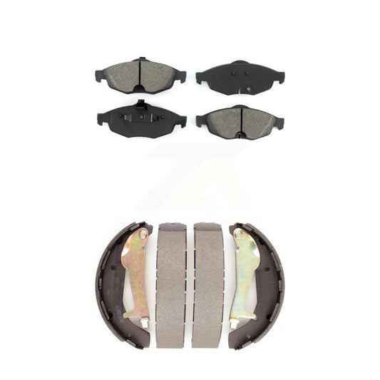 [Avant + Arrière] Kit de plaquette (semi-métallique) de frein pour Chrysler Sebring Dodge Stratus KSN-100235