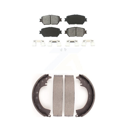 [Avant + Arrière] Kit de plaquette (semi-métallique) de frein pour Toyota Camry KSN-100244