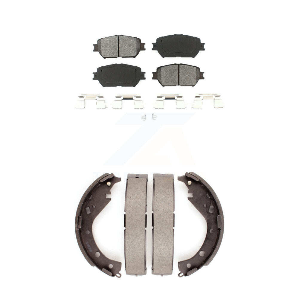 [Avant + Arrière] Kit de plaquette (semi-métallique) de frein pour Toyota Camry KSN-100245