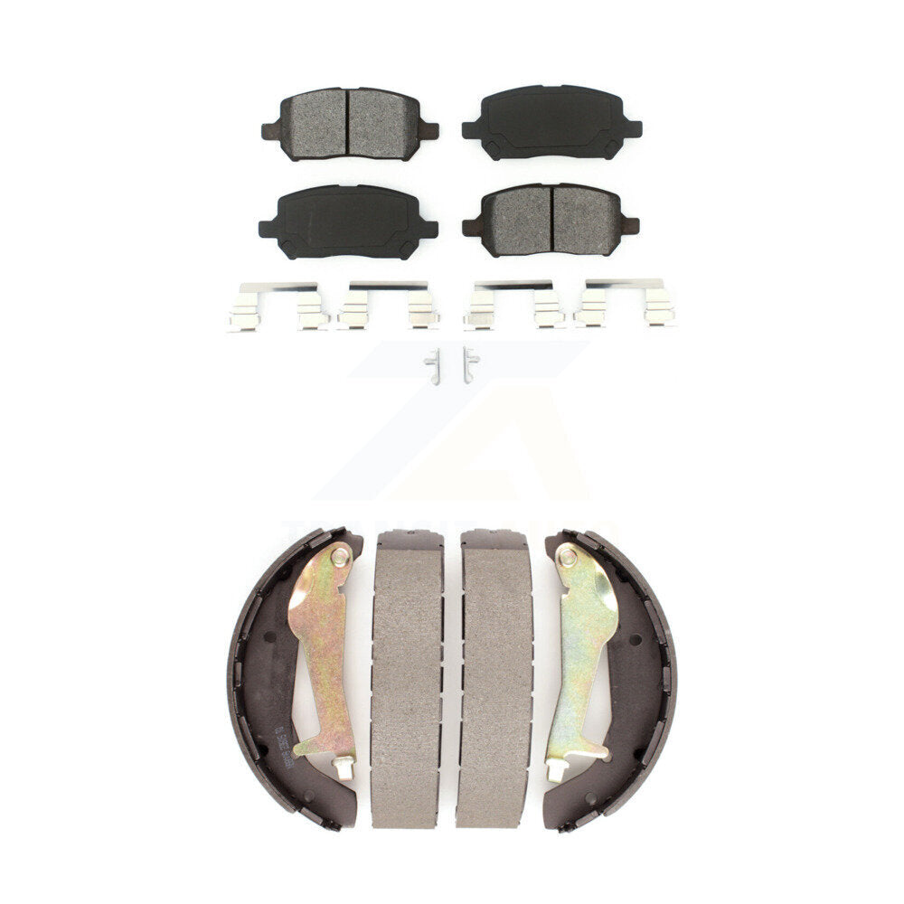 [Avant + Arrière] Kit de plaquette (semi-métallique) de frein pour Chevrolet Cobalt Pontiac G5 KSN-100262