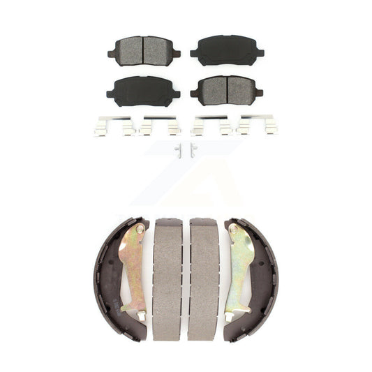 [Avant + Arrière] Kit de plaquette (semi-métallique) de frein pour Chevrolet Cobalt Pontiac G5 KSN-100262