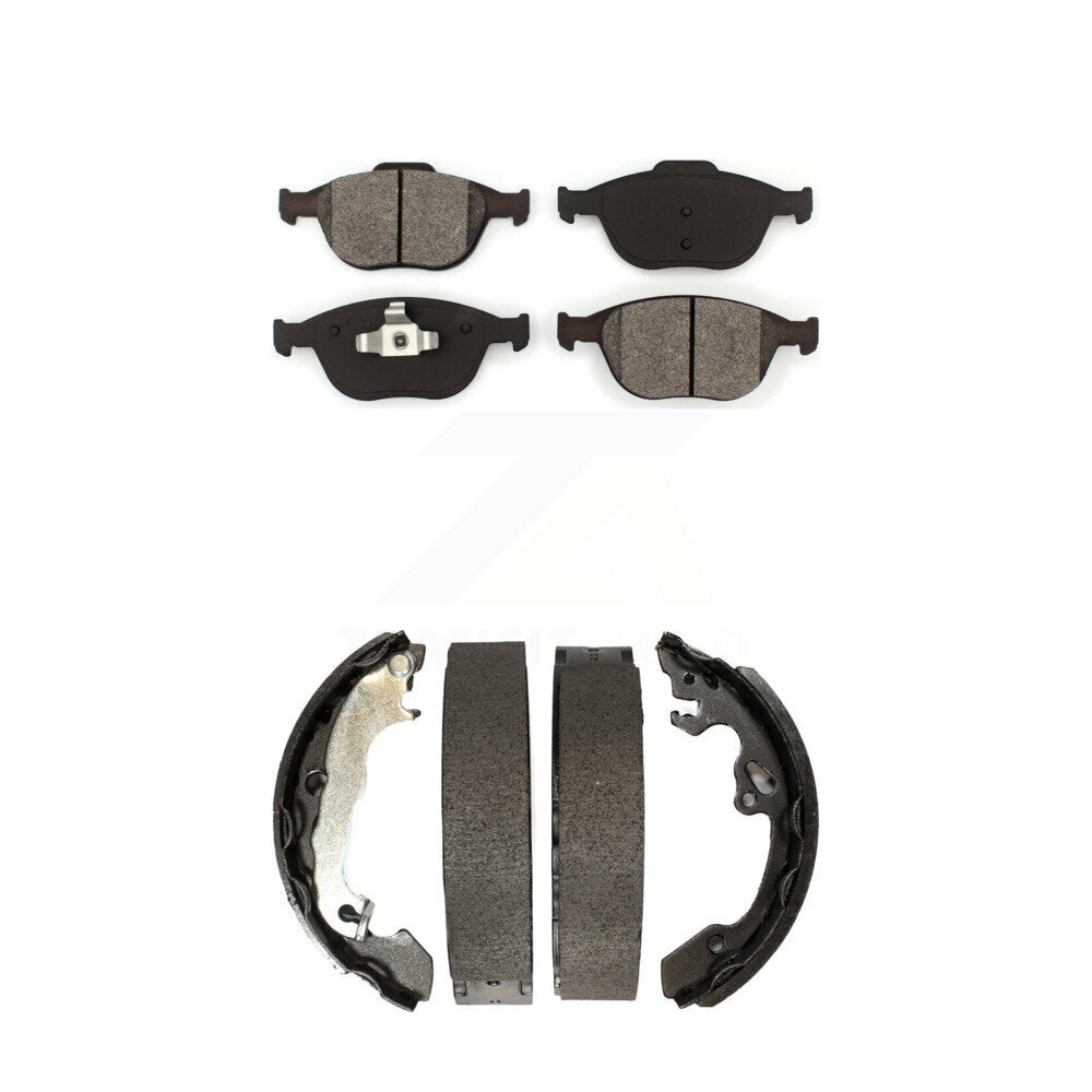 [Avant + Arrière] Kit de plaquette (semi-métallique) de frein pour Ford Focus SVT KSN-100265