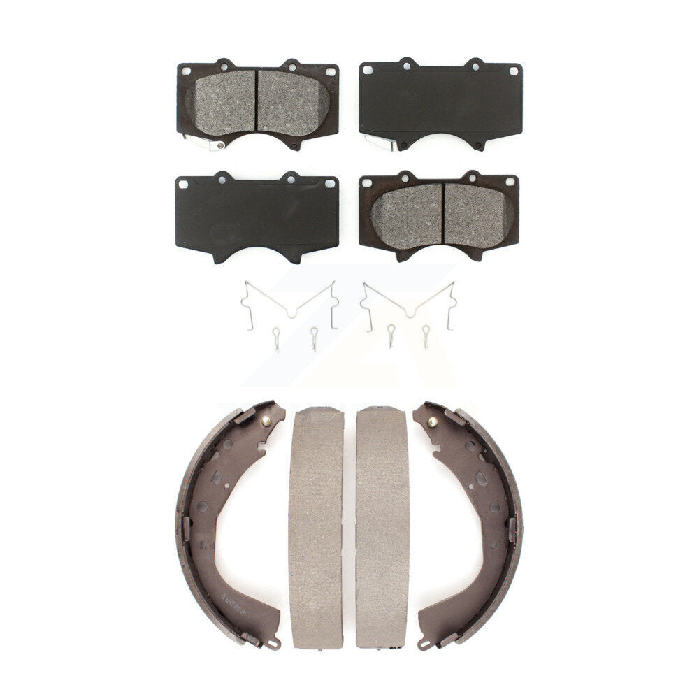 [Avant + Arrière] Kit de plaquette (semi-métallique) de frein pour Toyota Tundra KSN-100268