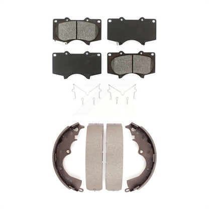 [Avant + Arrière] Kit de plaquette (semi-métallique) de frein pour Toyota Tacoma KSN-100269 par Transit Auto