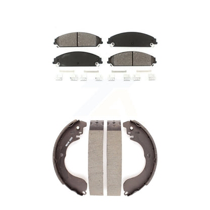 [Avant + Arrière] Kit de plaquette (semi-métallique) de frein pour 2008-2009 Dodge Caliber SRT-4 KSN-100271