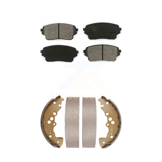[Avant + Arrière] Kit de plaquette (semi-métallique) de frein pour Suzuki XL-7 KSN-100273