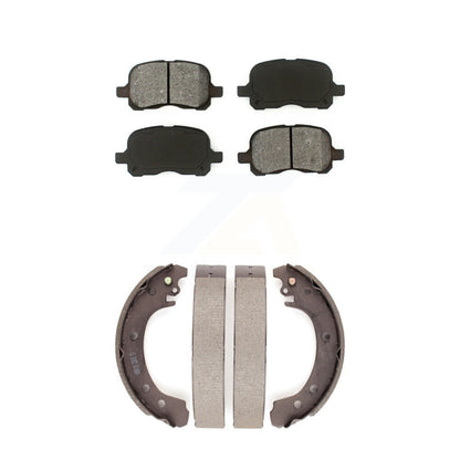 [Avant + Arrière] Kit de plaquette (semi-métallique) de frein pour 2002 Toyota Corolla From 04 02 KSN-100287