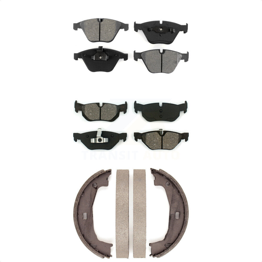 [Avant + Arrière] Kit de plaquette (semi-métallique) de frein pour BMW 328i 323i KSN-100549