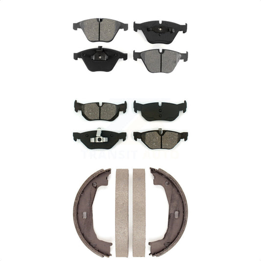[Avant + Arrière] Kit de plaquette (semi-métallique) de frein pour BMW 328i 323i KSN-100549