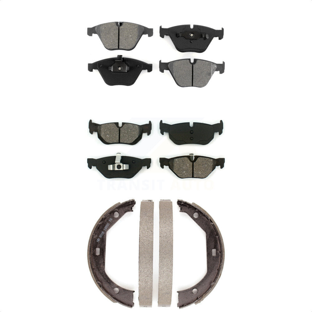 [Avant + Arrière] Kit de plaquette (semi-métallique) de frein pour BMW 328i xDrive X1 328xi KSN-100550