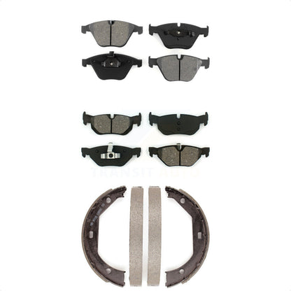 [Avant + Arrière] Kit de plaquette (semi-métallique) de frein pour BMW 328i xDrive X1 328xi KSN-100550