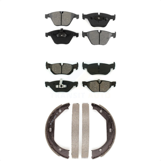 [Avant + Arrière] Kit de plaquette (semi-métallique) de frein pour BMW 328i xDrive X1 328xi KSN-100550