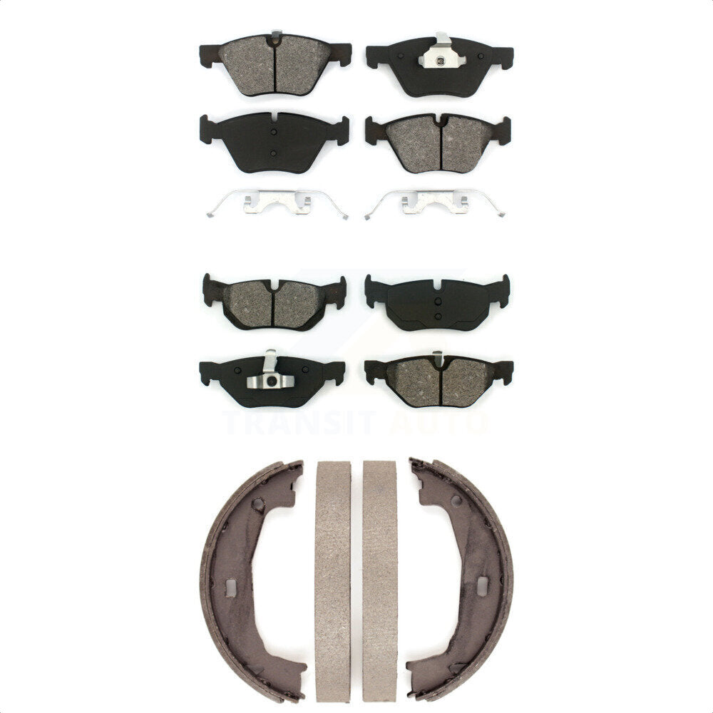 [Avant + Arrière] Kit de plaquette (semi-métallique) de frein pour BMW 328i 325i 128i 323i KSN-100551