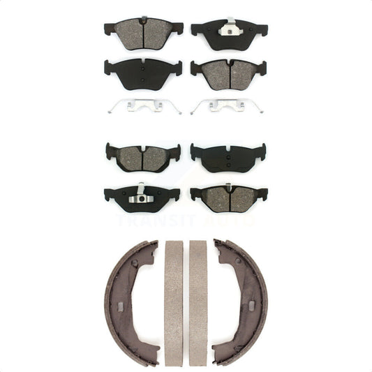 [Avant + Arrière] Kit de plaquette (semi-métallique) de frein pour BMW 328i 325i 128i 323i KSN-100551