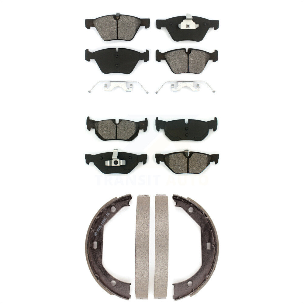 [Avant + Arrière] Kit de plaquette (semi-métallique) de frein pour BMW 328i 328xi 325xi KSN-100552