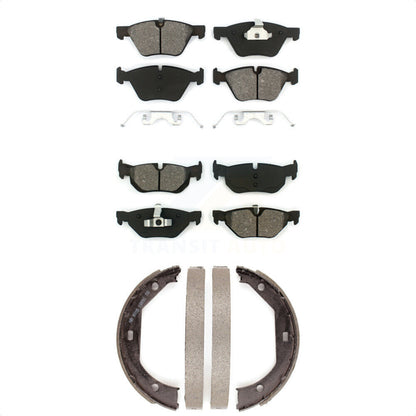 [Avant + Arrière] Kit de plaquette (semi-métallique) de frein pour BMW 328i 328xi 325xi KSN-100552