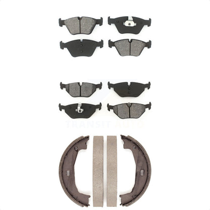 [Avant + Arrière] Kit de plaquette (semi-métallique) de frein pour 2006 BMW Z4 Roadster 3.0si Coupe KSN-100554