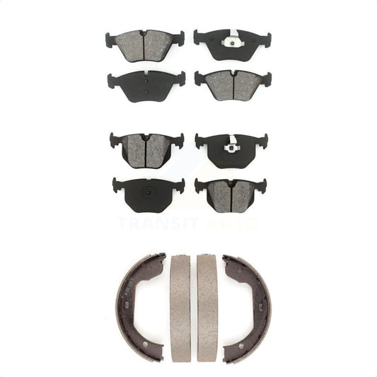 [Avant + Arrière] Kit de plaquette (semi-métallique) de frein pour BMW X3 Z4 M3 KSN-100555