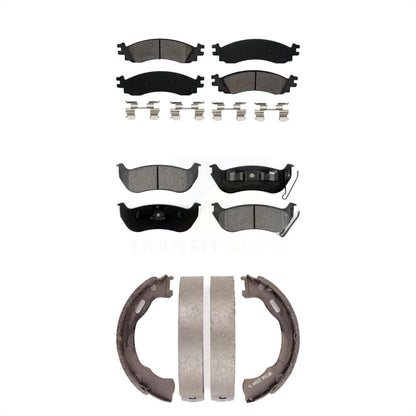 [Avant + Arrière] Kit de plaquette (semi-métallique) de frein pour Ford Explorer Sport Trac Mercury Mountaineer KSN-100556