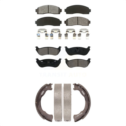 [Avant + Arrière] Kit de plaquette (semi-métallique) de frein pour Ford Explorer Mercury Mountaineer KSN-100557