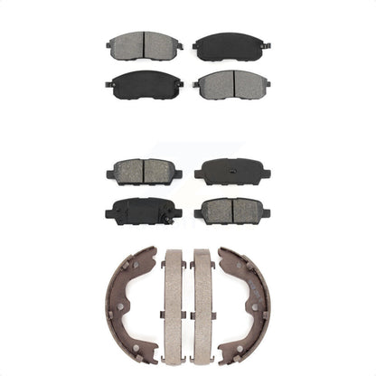 [Avant + Arrière] Kit de plaquette (semi-métallique) de frein pour Nissan Altima INFINITI G35 350Z KSN-100559