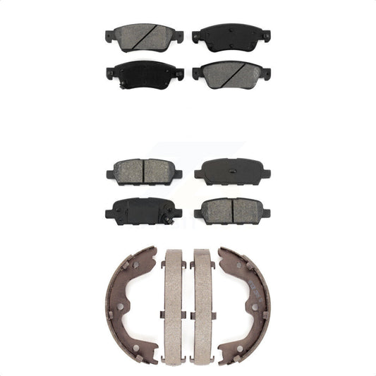 [Avant + Arrière] Kit de plaquette (semi-métallique) de frein pour INFINITI G37 G35 Q60 KSN-100560