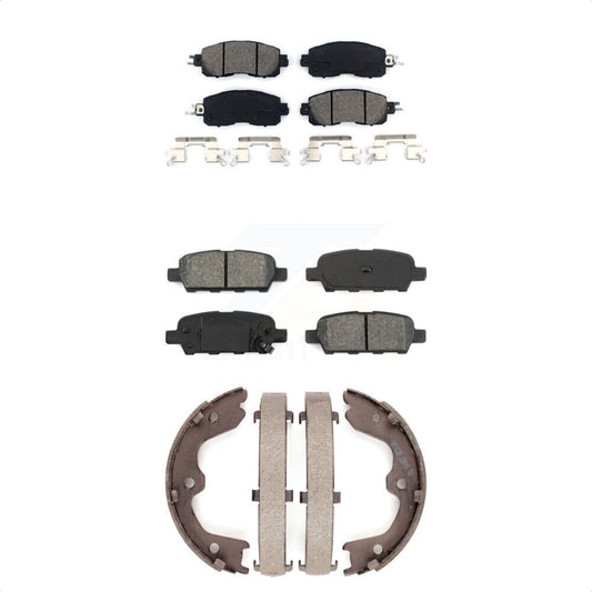 [Avant + Arrière] Kit de plaquette (semi-métallique) de frein pour Nissan Altima KSN-100563