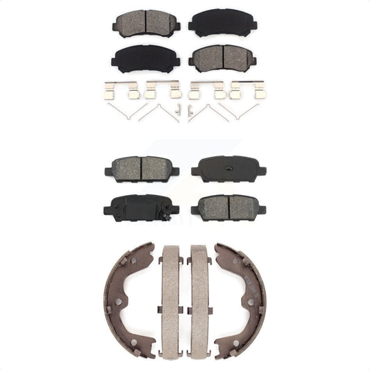 [Avant + Arrière] Kit de plaquette (semi-métallique) de frein pour Nissan Maxima KSN-100564