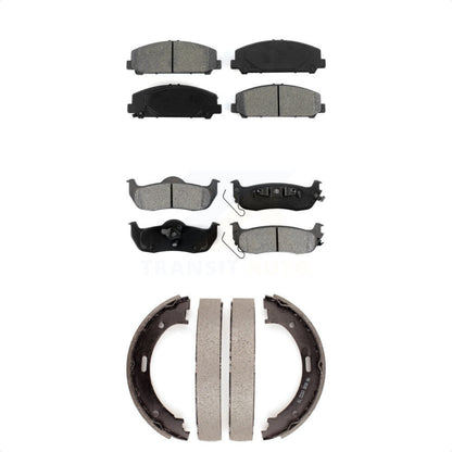 [Avant + Arrière] Kit de plaquette (semi-métallique) de frein pour Nissan Titan Armada TITAN KSN-100573