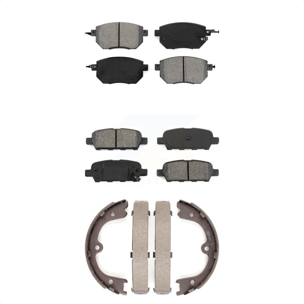 [Avant + Arrière] Kit de plaquette (semi-métallique) de frein pour Nissan Murano KSN-100579