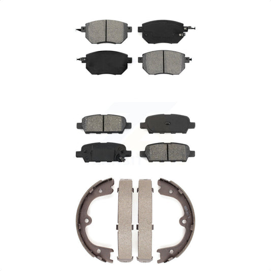 [Avant + Arrière] Kit de plaquette (semi-métallique) de frein pour Nissan Murano KSN-100579