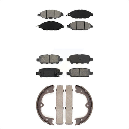 [Avant + Arrière] Kit de plaquette (semi-métallique) de frein pour Nissan Pathfinder Infiniti JX35 QX60 INFINITI KSN-100580