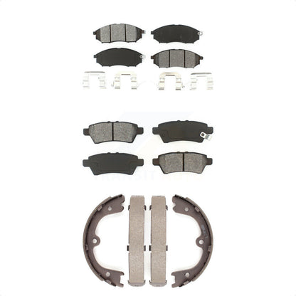 [Avant + Arrière] Kit de plaquette (semi-métallique) de frein pour 2008-2012 Nissan Pathfinder 5.6L KSN-100582