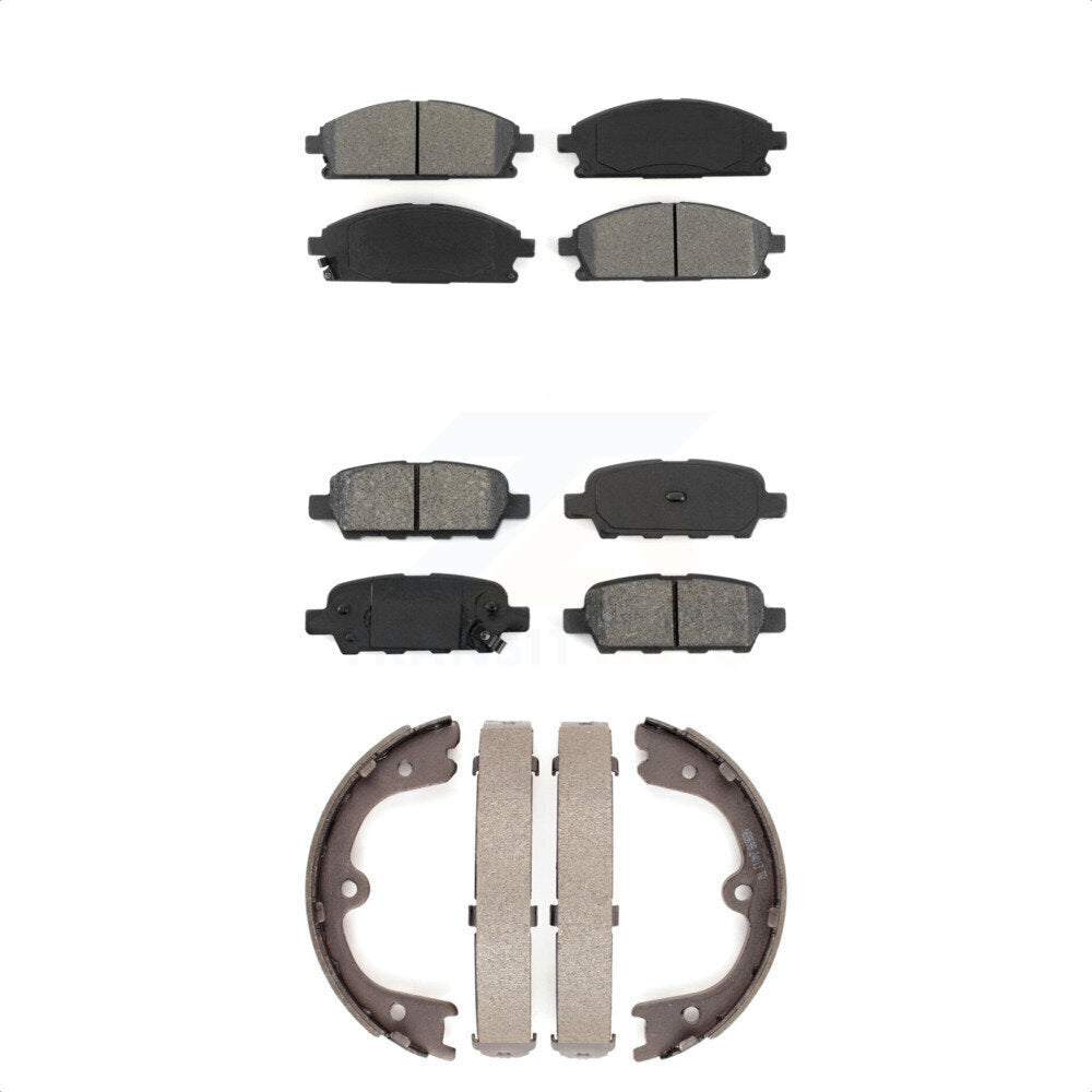 [Avant + Arrière] Kit de plaquette (semi-métallique) de frein pour 2006-2009 Nissan Quest KSN-100583